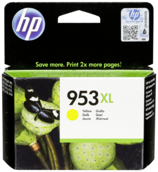 HP F6U18AE Tintenpatrone yellow No. 953 XL