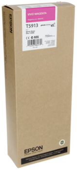 Epson Tintenpatrone vivid magenta T 591  700 ml     T 5913