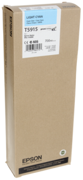 Epson Tintenpatrone light cyan T 591  700 ml             T 5915
