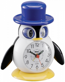 Mebus 26514 Kinder-Quarzwecker Motiv Pinguin