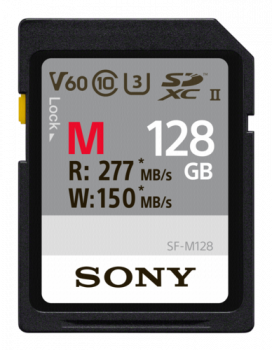 Sony SDXC Professional     128GB Class 10 UHS-II