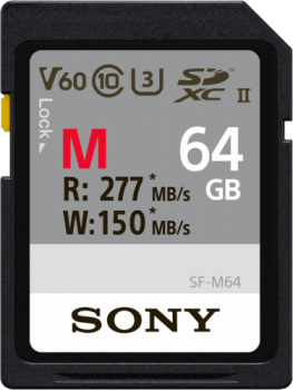 Sony SDXC Professional      64GB Class 10 UHS-II