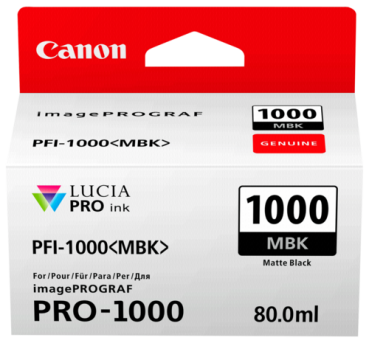 Canon PFI-1000 MBK matte black