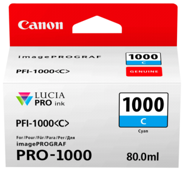 Canon PFI-1000 C cyan