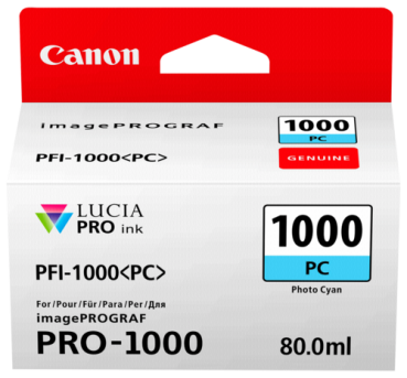 Canon PFI-1000 PC photo cyan