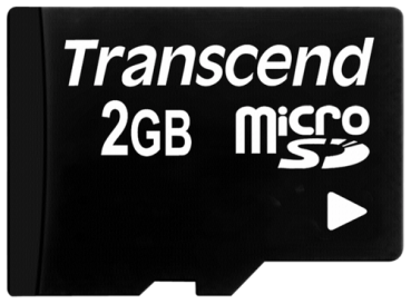 Transcend microSD            2GB + SD-Adapter