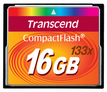 Transcend Compact Flash     16GB 133x