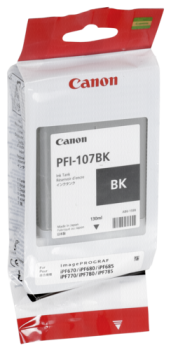Canon PFI-107 BK Tinte schwarz