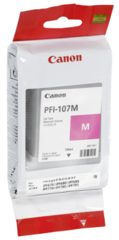 Canon PFI-107 M Tinte magenta