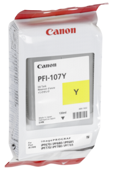Canon PFI-107 Y Tinte yellow