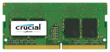 Crucial 16GB DDR4 2400 MT/s SODIMM 260pin DR x8 unbuffered