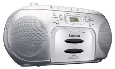 Lenco SCD-420 silber