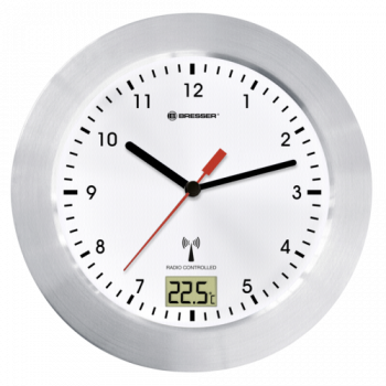 Bresser MyTime Bath weiß Funk-Baduhr