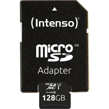 Intenso microSDXC Cards    128GB Class 10 UHS-I Premium