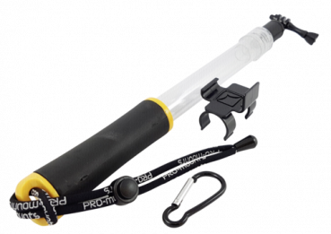 PRO-mounts AquaPole Yellow für GoPro