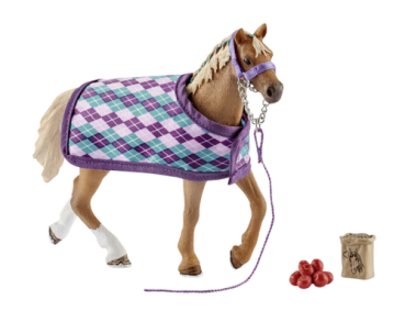 Schleich Horse Club        42360 Englisches Vollblut mit Decke
