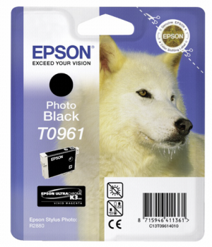 Epson Tintenpatrone photo black T 096 UltraChrome K 3     T 0961
