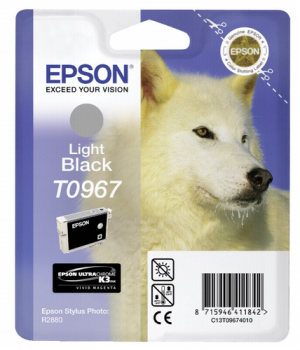 Epson Tintenpatrone light black T 096 UltraChrome K 3     T 0967