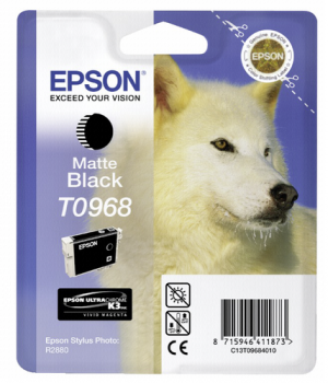 Epson Tintenpatrone matte black T 096 UltraChrome K 3     T 0968