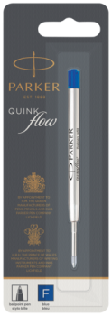 Parker Quinkflow Mine F blau Kugelschreiber (Blister)