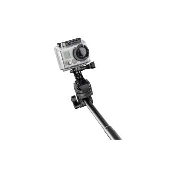 Mantona Selfie Handstativ schwarz für GoPro