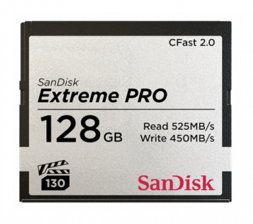 SanDisk CFAST 2.0 VPG130   128GB Extreme Pro     SDCFSP-128G-G46D