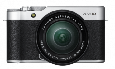 Fujifilm X-A10 Kit + XC 16-50 mm EE schwarz/silber
