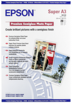 Epson Premium Semigloss Photo A 3+, 20 Blatt, 251 g   S 041328