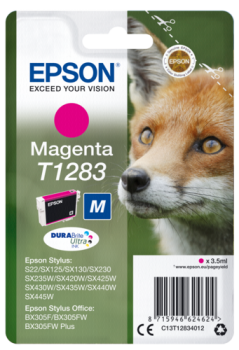 Epson Tintenpatrone magenta DURABrite T 128           T 1283
