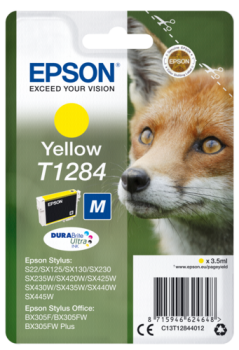 Epson Tintenpatrone yellow DURABrite T 128           T 1284