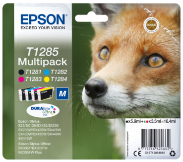 Epson DURABrite Ultra Multipack T 128                     T 1285