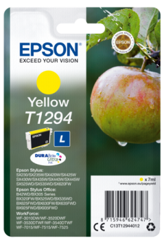 Epson Tintenpatrone yellow DURABrite T 129           T 1294