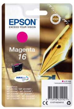 Epson Tintenpatrone magenta DURABrite Ultra T 162     T 1623