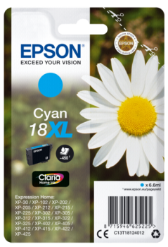 Epson Tintenpatrone XL cyan Claria Home T 181         T 1812