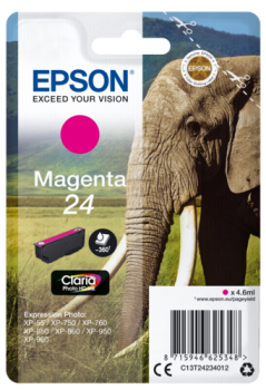 Epson Tintenpatrone magenta Claria Photo HD T 242     T 2423