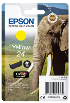 Epson Tintenpatrone yellow Claria Photo HD T 242     T 2424