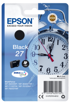 Epson DURABrite Ultra Ink 27 Tintenpatrone schwarz     T 2701