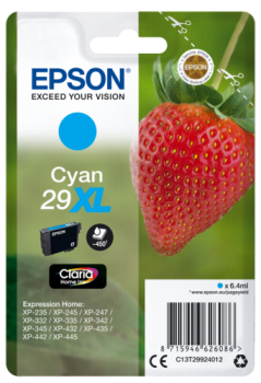 Epson Tintenpatrone XL cyan Claria Home 29            T 2992
