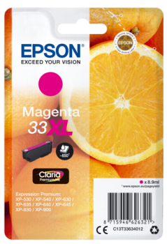 Epson Tintenpatrone magenta Claria Premium 33 XL      T 3363