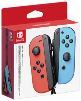 Nintendo Switch Joy-Con 2er Set Neon-Rot / Neon-Blau