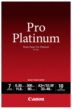 Canon PT-101 A 3+, 10 Blatt Photo Paper Pro Platinum   300 g