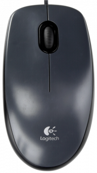 Logitech M 90 optical Mouse USB schwarz