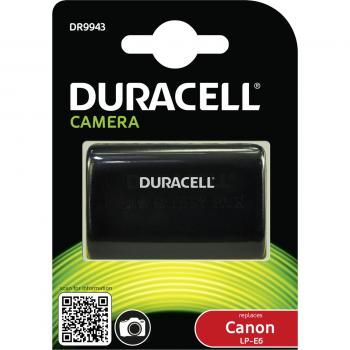 Duracell Li-Ion Akku 1600 mAh für Canon LP-E6