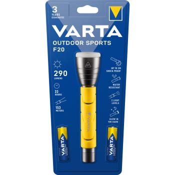 Varta LED Outdoor Sports Flashlight 2AA