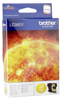 Brother LC-980 Y gelb