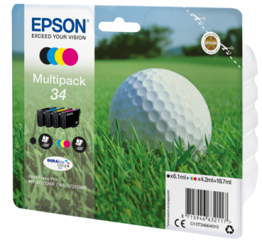 Epson DURABrite Ultra Multipack (4 Farben) 34             T 3466