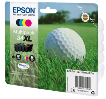 Epson DURABrite Ultra Multipack (4 Farben) 34 XL          T 3476