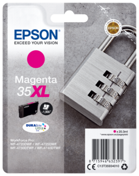 Epson Tintenpatrone magenta DURABrite Ultra Ink 35 XL T 3593