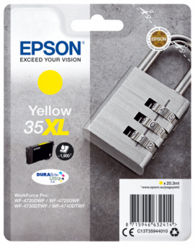Epson Tintenpatrone yellow DURABrite Ultra Ink 35 XL T 3594