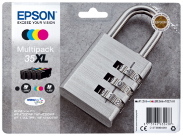 Epson DURABrite Ultra Multipack (4 Farben) 35 XL          T 3596